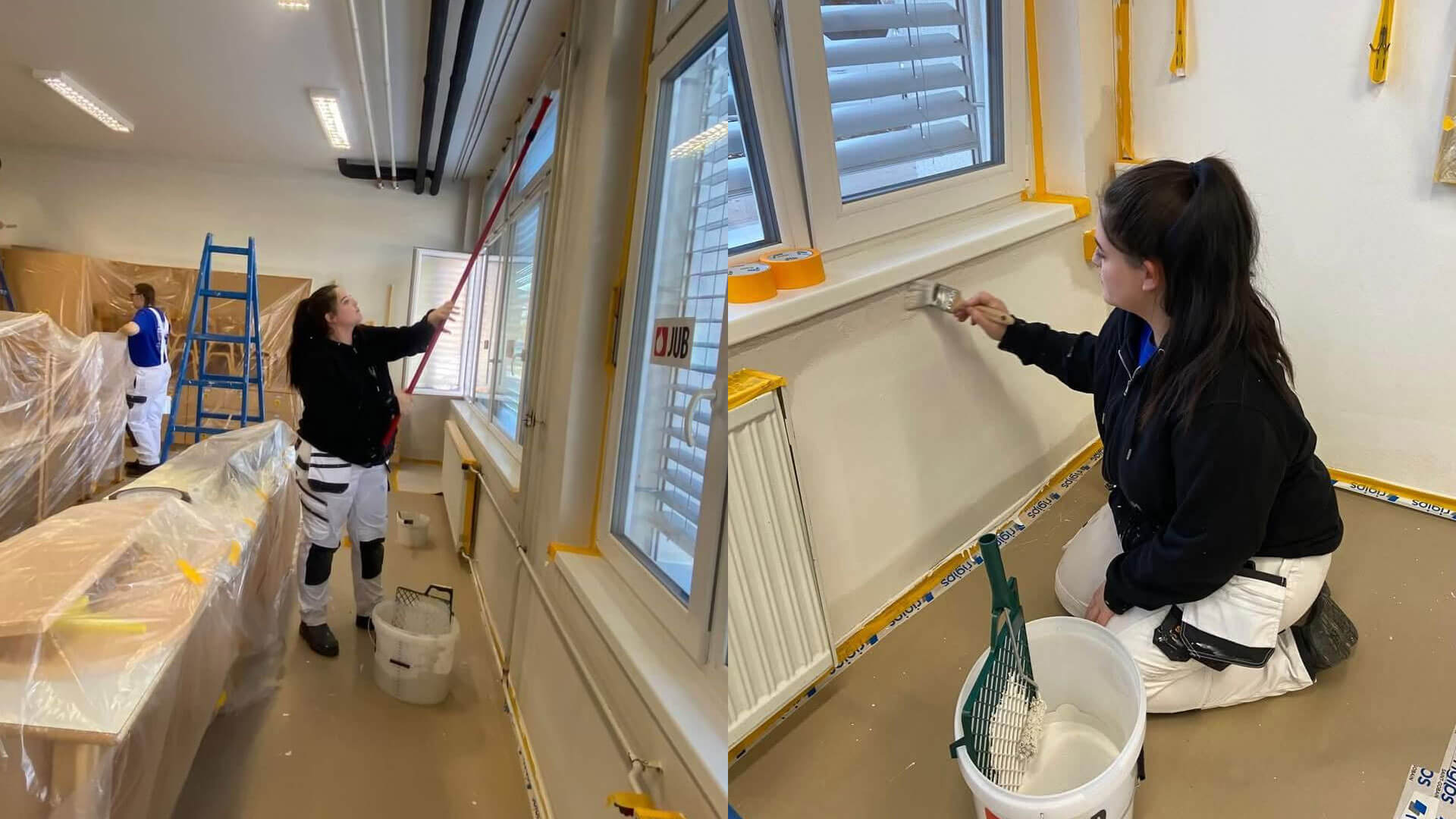 Prepping a new generation of painting and decorating apprentices